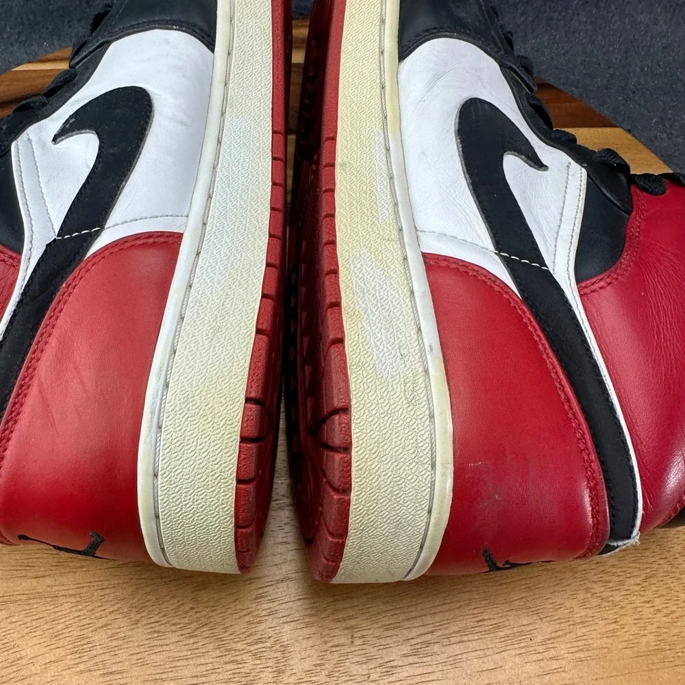 Air Jordan 1 Retro Old Love BMP Size 12 Mens Red Sneakers 2007 136085-102